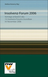 Abbildung von: Insolvenz-Forum 2006 - NWV im Verlag Österreich GmbH