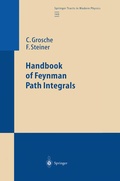 Cover: Handbook of Feynman Path Integrals - Springer