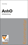 Cover: AnhO Anhalteordnung - NWV im Verlag &Ouml;sterreich GmbH