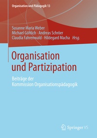 Enlarge image Cover: Organisation und Partizipation - Springer VS