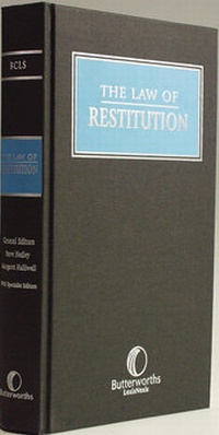 Abbildung von: The Law of Restitution (Part of Butterworths Common Law Series) - Butterworths Law
