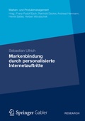 Cover: Markenbindung durch personalisierte Internetauftritte - Springer Gabler