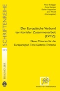 Cover: Der Europ&auml;ische Verbund territorialer Zusammenarbeit (EVTZ) - new academic press