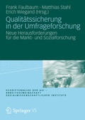 Cover: Qualit&auml;tssicherung in der Umfrageforschung - Springer VS