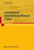 Cover: General and International Mineral Policy - Verlag &Ouml;sterreich