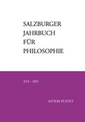 Cover: Salzburger Jahrbuch f&uuml;r Philosophie - Verlag Anton Pustet Salzburg