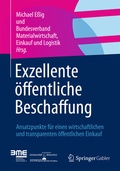 Cover: Exzellente &ouml;ffentliche Beschaffung - Springer Gabler