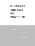 Cover: Salzburger Jahrbuch f&uuml;r Philosophie - Verlag Anton Pustet Salzburg