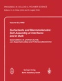 Cover: Surfactants and Macromolecules: Self-Assembly at Interfaces and in Bulk - Steinkopff