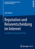 Cover: Reputation und Reiseentscheidung im Internet - Springer Gabler