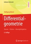 Bild: Differentialgeometrie - Springer Spektrum