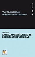 Cover: Kapitalmarktrechtliche Beteiligungspublizit&auml;t - NWV im Verlag &Ouml;sterreich GmbH