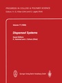 Cover: Dispersed Systems - Steinkopff