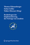Cover: Rechtsfragen der Implementierung des Vertrags von Lissabon - Verlag &Ouml;sterreich