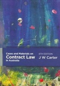 Cover: Cases and Materials on Contract Law in Australia - Butterworths