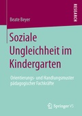 Cover: Soziale Ungleichheit im Kindergarten - Springer VS