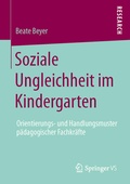 Cover: Soziale Ungleichheit im Kindergarten - Springer VS