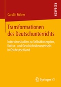 Cover: Transformationen des Deutschunterrichts - Springer VS