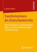 Cover: Transformationen des Deutschunterrichts - Springer VS
