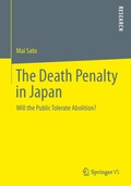 Cover: The Death Penalty in Japan - Springer VS