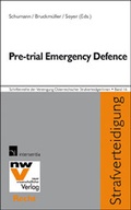 Cover: Pre-trial Emergency Defence - NWV im Verlag &Ouml;sterreich GmbH