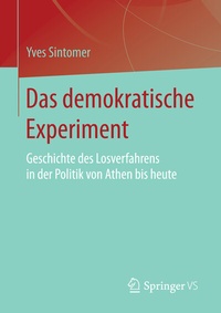Abbildung von: Das demokratische Experiment - Springer VS