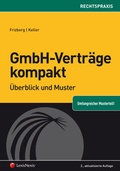 Cover: GmbH-Vertr&auml;ge kompakt - LexisNexis Verlag ARD ORAC GmbH
