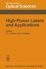 Cover: High-Power Lasers and Applications - Springer