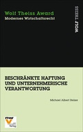Cover: Beschr&auml;nkte Haftung und unternehmerische Verantwortung - NWV im Verlag &Ouml;sterreich GmbH