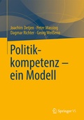 Cover: Politikkompetenz - ein Modell - Springer VS
