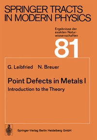 Enlarge image Cover: Point Defects in Metals I - Springer