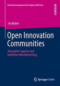 Enlarge image Cover: Open Innovation Communities - Springer Gabler