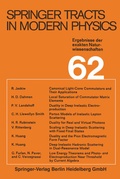 Cover: Photon-Hadron Interactions I - Springer