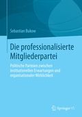 Cover: Die professionalisierte Mitgliederpartei - Springer VS
