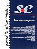 Cover: journal f&uuml;r schulentwicklung 3/2001 - Studien Verlag