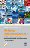 Cover: Klinisches Risikomanagement I - NWV im Verlag &Ouml;sterreich GmbH