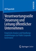 Cover: Verantwortungsvolle Steuerung und Leitung &ouml;ffentlicher Unternehmen - Springer Gabler
