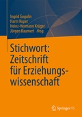 Cover: Stichwort: Zeitschrift f&uuml;r Erziehungswissenschaft - Springer VS