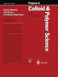 Enlarge image Cover: Optical Methods and Physics of Colloidal Dispersions - Steinkopff