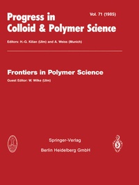 Enlarge image Cover: Frontiers in Polymer Science - Steinkopff