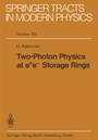 Cover: Two-Photon Physics at e+ e- Storage Rings - Springer