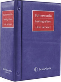 Abbildung von: Butterworths Immigration Law Service - Butterworths Law