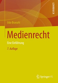 Abbildung von: Medienrecht - Springer VS