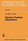Cover: Electron-Positron Interactions - Springer