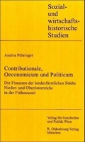 Cover: Contributionale, Oeconomicum und Politicum - B&ouml;hlau