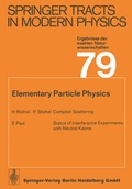 Cover: Elementary Particle Physics - Springer