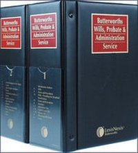 Abbildung von: Butterworths Wills, Probate and Administration Service - Butterworths Law