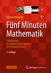 Abbildung von: Fünf Minuten Mathematik - Springer Spektrum