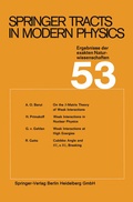 Cover: Springer Tracts in Modern Physics - Springer
