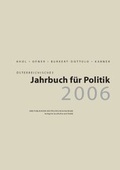 Cover: &Ouml;sterreichisches Jahrbuch f&uuml;r Politik / &Ouml;sterreichisches Jahrbuch f&uuml;r Politik - B&ouml;hlau